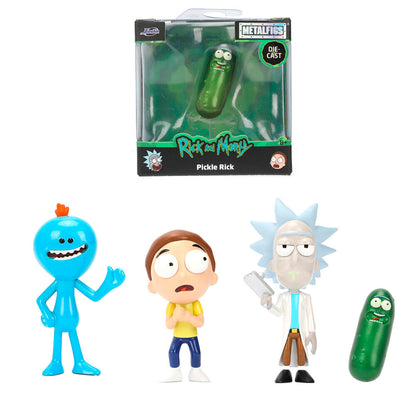 Figura Metalfigs Pickle Rick de Rick and Morty de 7 cm