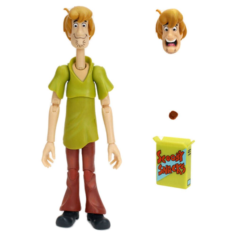 Figura articulada de Shaggy Rogers de Scooby-Doo con accesorios