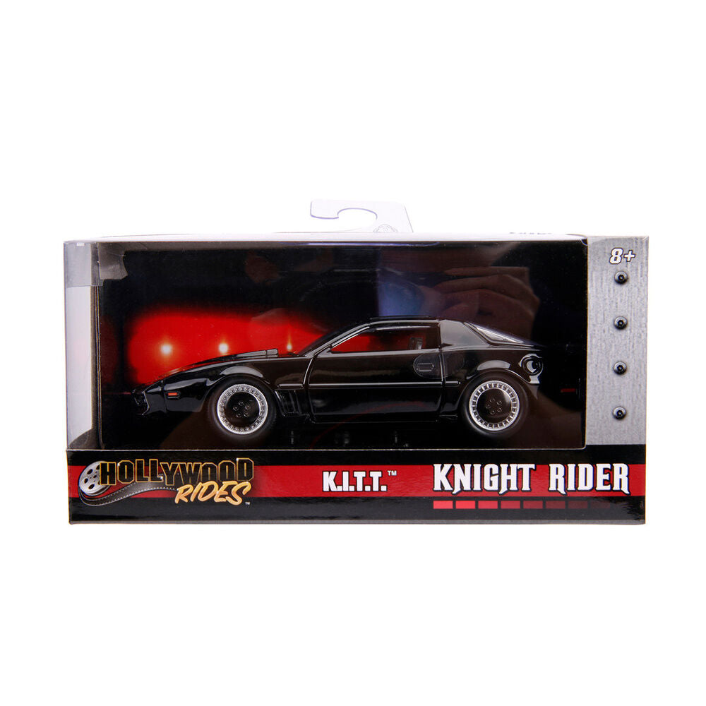 Réplica negra de KITT de El coche fantástico a escala 1:32 - 2