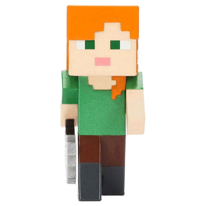 Figura Metalfigs Minecraft de 7 cm con personajes pixelados - 5