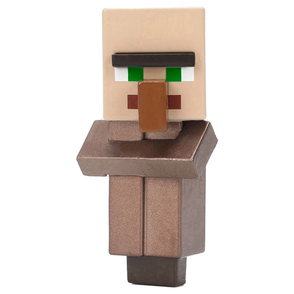 Figura Metalfigs Minecraft de 7 cm con personajes pixelados - 7