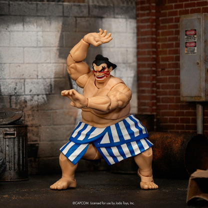 Figura articulada de Honda de Street Fighter II con accesorios - 3