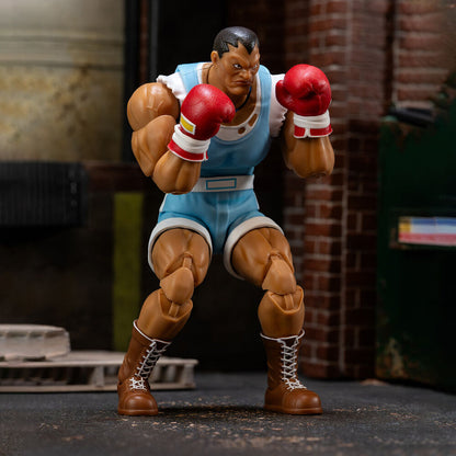 Figura articulada de Balrog de Street Fighter II con accesorios - 2