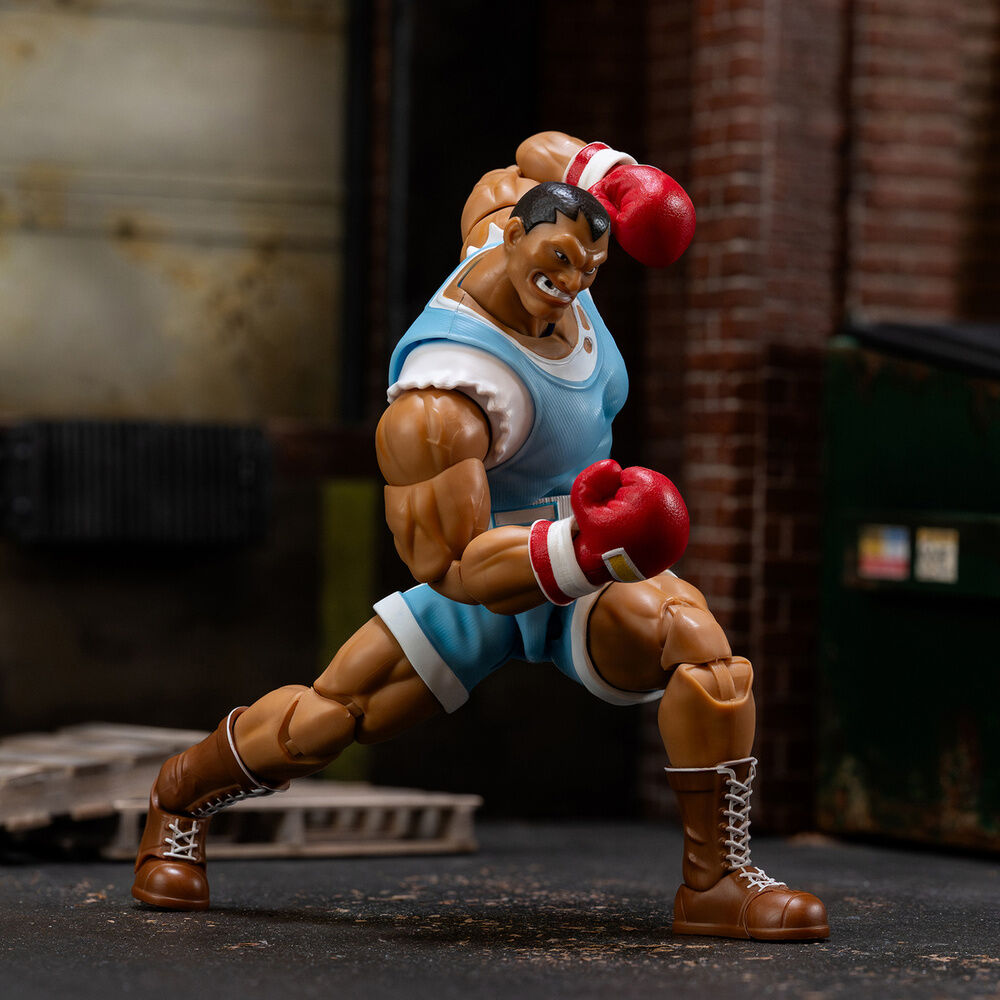 Figura articulada de Balrog de Street Fighter II con accesorios - 3