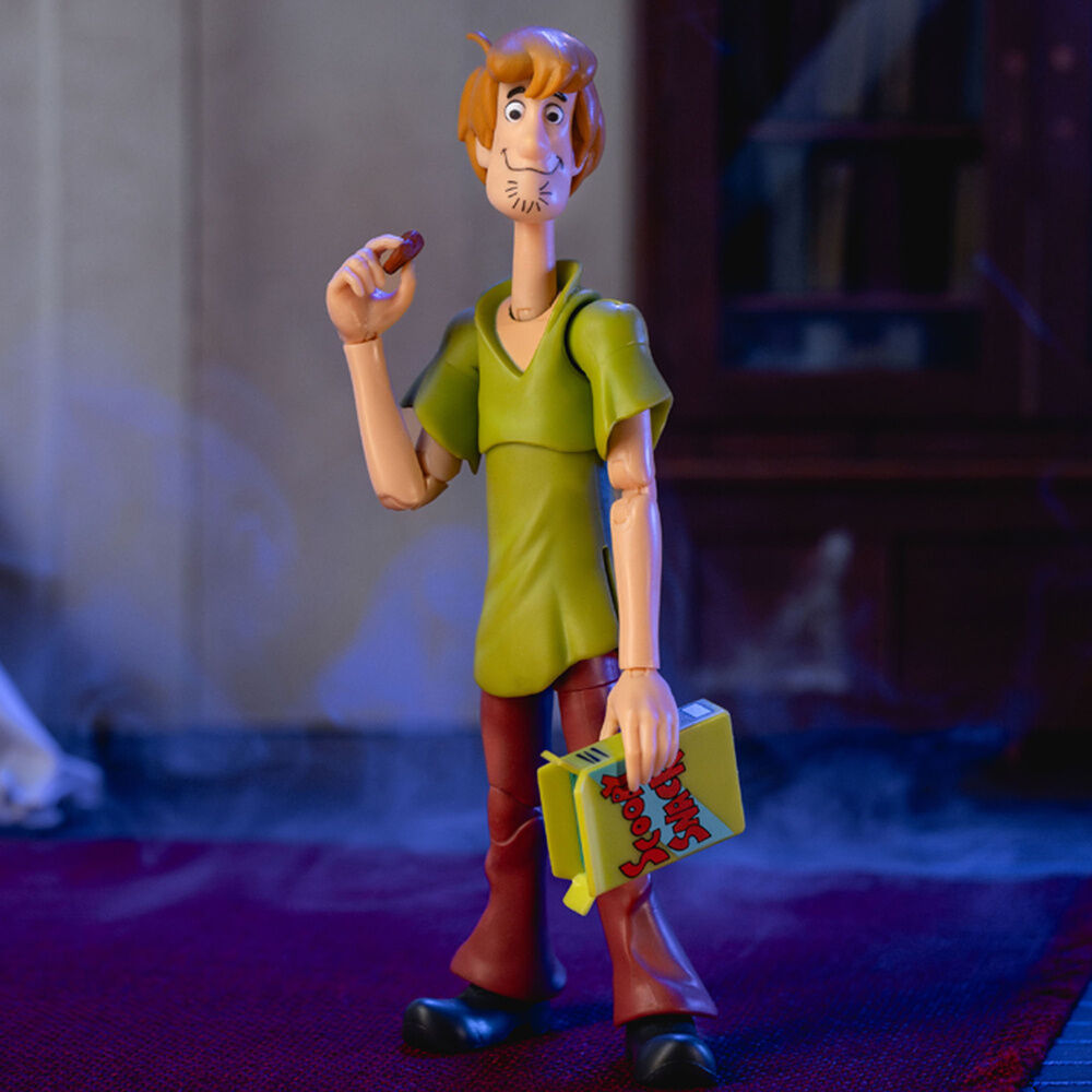 Figura articulada de Shaggy Rogers de Scooby-Doo con accesorios - 5