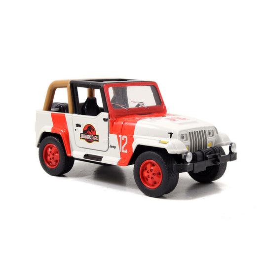 Réplica Jeep Wrangler Jurassic World a escala 1:32