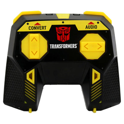 Vehículo teledirigido Bumblebee Transformers transformable amarillo y negro - 4