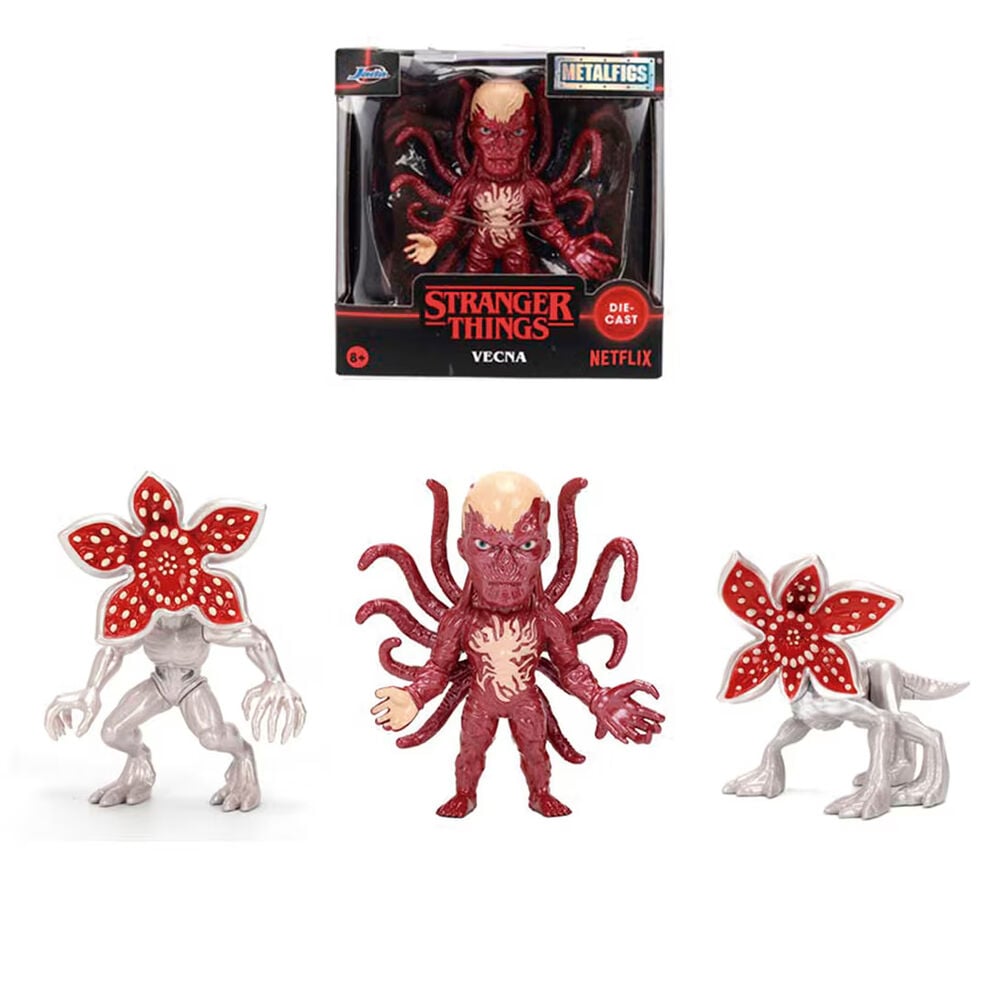 Figura Metalfigs Stranger Things de Vecna en caja
