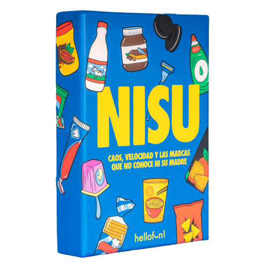 Caja azul del juego de cartas Nisu de HELLOFUN! - 2