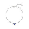 Pulsera Minnie Disney de plata 925 con detalle azul