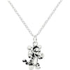 Colgante 3D de Tiger de Winnie the Pooh en plata 925