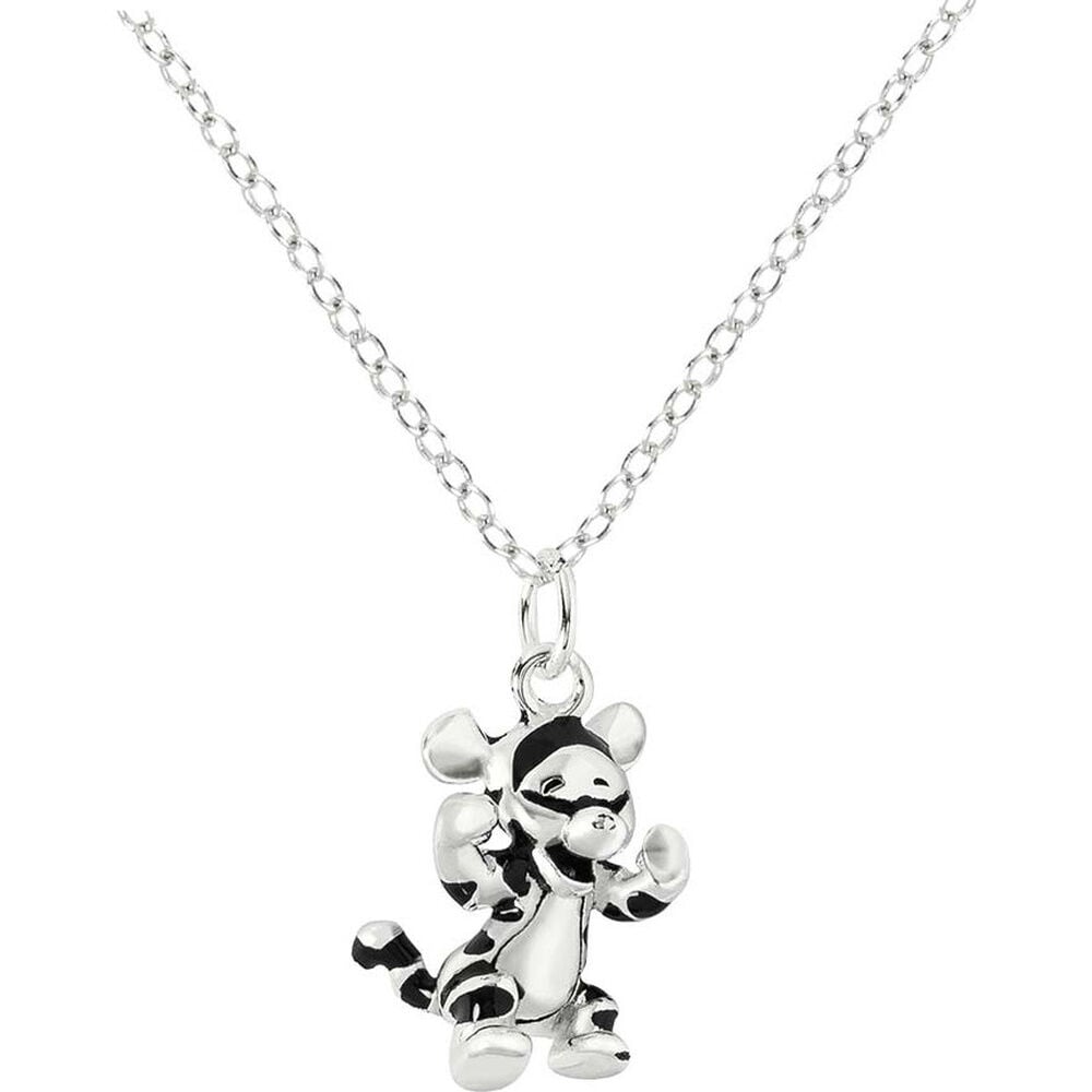 Colgante 3D de Tiger de Winnie the Pooh en plata 925