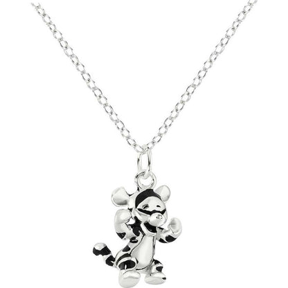 Colgante 3D de Tiger de Winnie the Pooh en plata 925