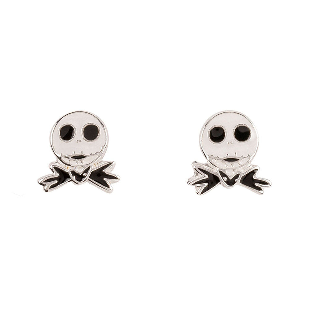 Pendientes de Jack de Pesadilla antes de Navidad en plata 925