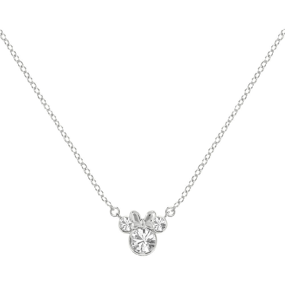 Colgante Minnie Disney de plata 925 con cadena fina