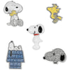 Set de cinco pins de Snoopy y Woodstock de Peanuts