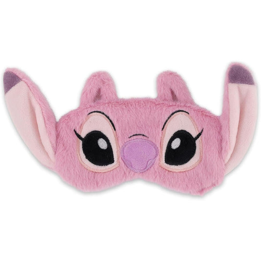 Antifaz rosa de Angel Stitch Disney con grandes orejas