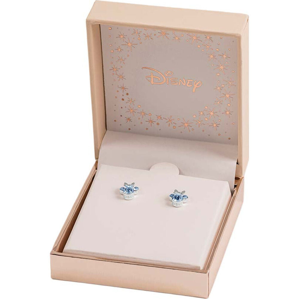 Pendientes Minnie Disney de plata 925 con detalles azules - 2