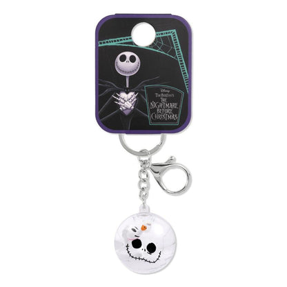 Llavero circular transparente de Zero de Pesadilla Antes de Navidad Disney - 2