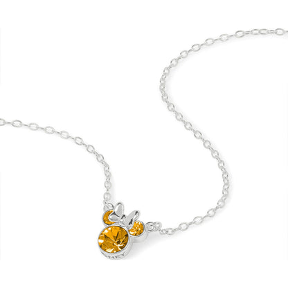 Colgante Minnie Disney de plata 925 con detalles amarillos - 2