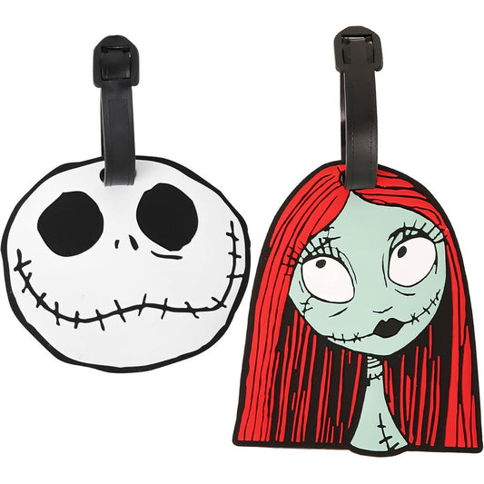 Set de etiquetas de equipaje de Jack Skellington y Sally - 2