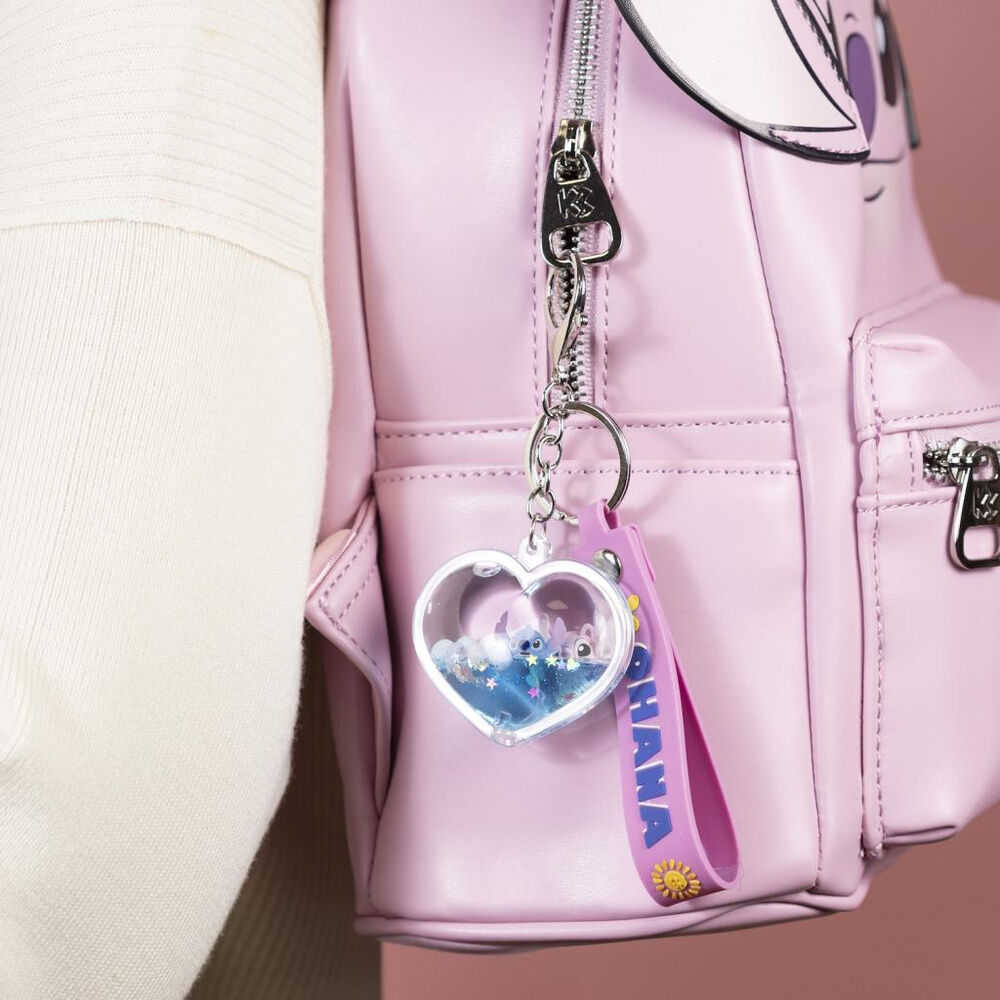 Llavero Disney Ohana Heart con Stitch y Angel - 3