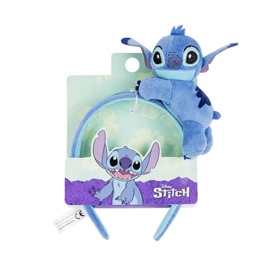 Diadema azul de Stitch Disney con figura del personaje - 3