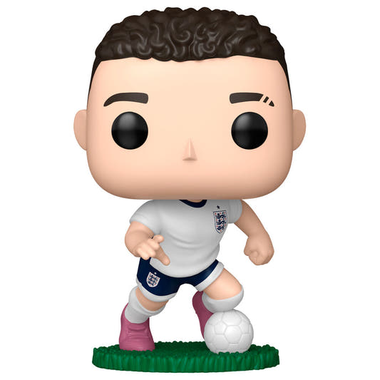 Figura FUNKO POP! de Phil Foden con uniforme de Inglaterra y balón