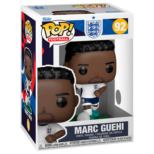 Figura Funko POP de Marc Guehi con la equipación de Inglaterra y un balón - 2