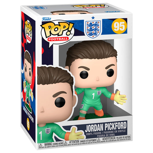 Figura Funko POP! de Jordan Pickford con uniforme verde de Inglaterra