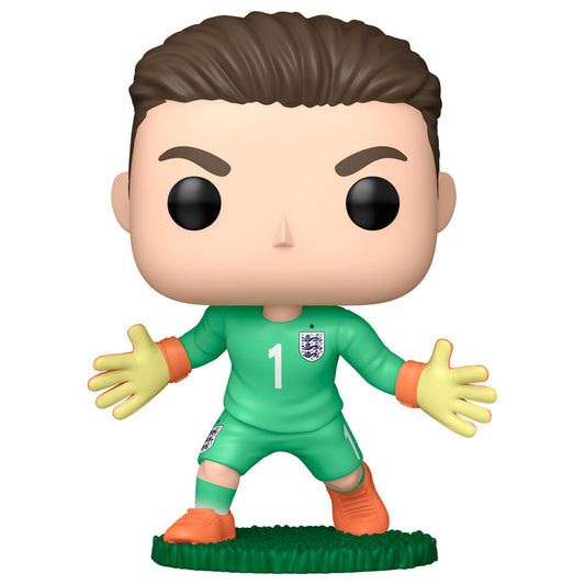 Figura Funko POP! de Jordan Pickford con uniforme verde de Inglaterra - 2