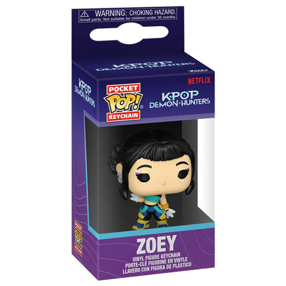 Llavero FUNKO Pocket Pop de Zoey de KPop Demon Hunters - 2