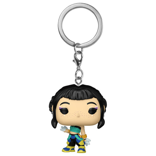 Llavero FUNKO Pocket Pop de Zoey de KPop Demon Hunters