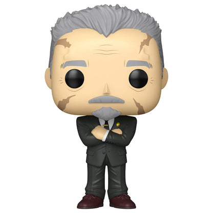 Figura FUNKO POP! de Go Gunhee con traje negro y brazos cruzados
