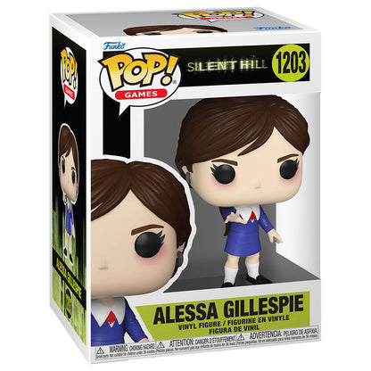 Figura FUNKO POP! de Alessa Gillespie de Silent Hill 2 con vestido azul - 2