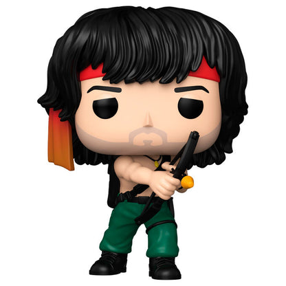 Figura Funko POP! de John Rambo con cinta roja y pantalones verdes
