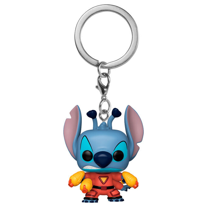 Llavero Pocket POP! de Stitch 626 con atuendo rojo