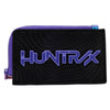 Tarjetero Loungefly Huntrix negro con detalles morados
