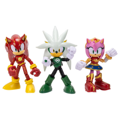 Figuras articuladas Sonic the Hedgehog de 13 cm con diseños de superhéroes - 7