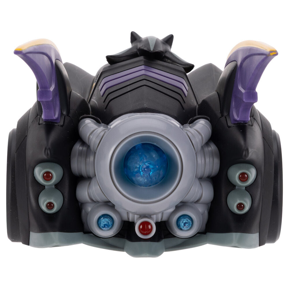 Batmobile negro con detalles amarillos y figura Shadow Batman de Sonic - 6