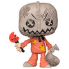 Figura Funko POP! de Sam de Trick 'r Treat con traje naranja y bolsa cosida