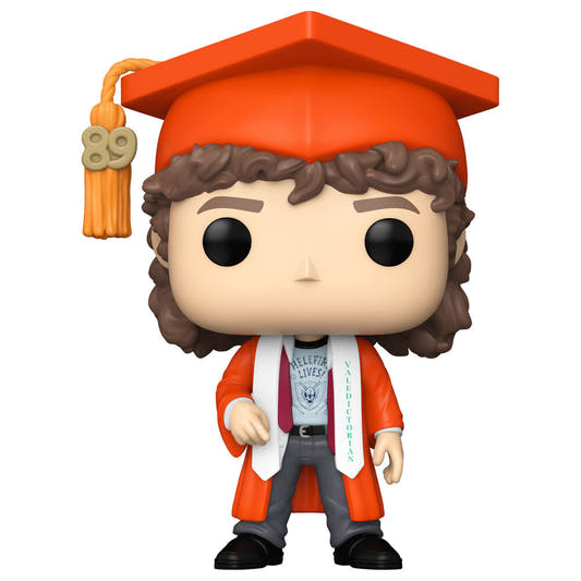 Figura Funko POP! de Dustin Henderson con toga y birrete