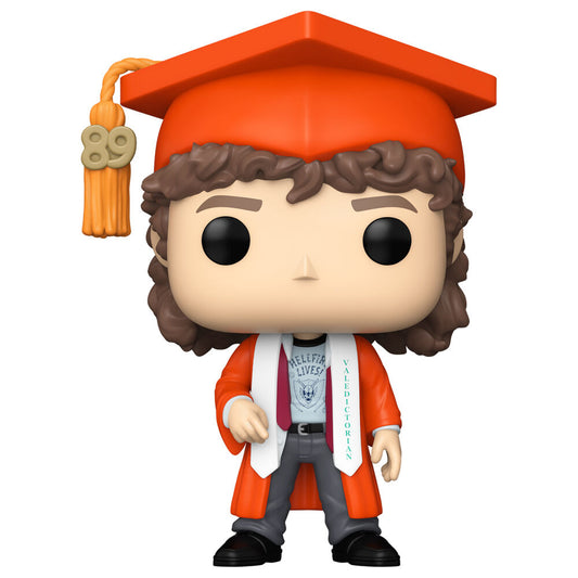 Figura Funko POP! de Dustin Henderson con toga y birrete
