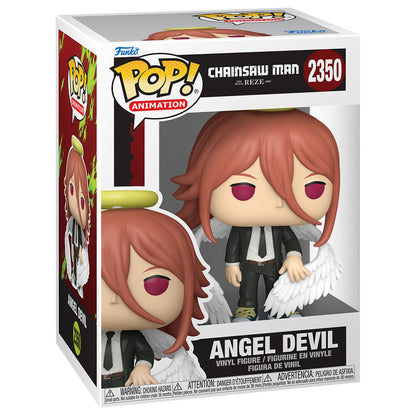Figura Funko POP! de Angel Devil de Chainsaw Man con alas y halo - 2