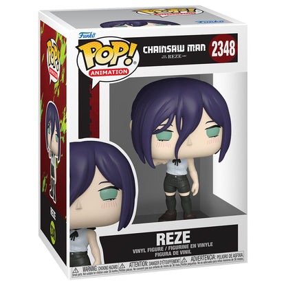 Figura Funko POP! de Reze de Chainsaw Man con cabello morado - 2