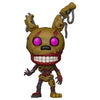 Figura Funko POP! de Burntrap con ojos morados y diseño animatrónico deteriorado