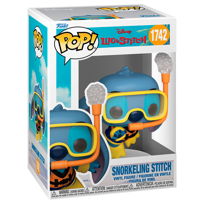 Figura Funko POP! de Stitch con equipo de buceo - 2