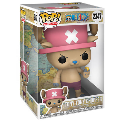 Figura Funko POP Jumbo de Tony Tony Chopper de One Piece en caja