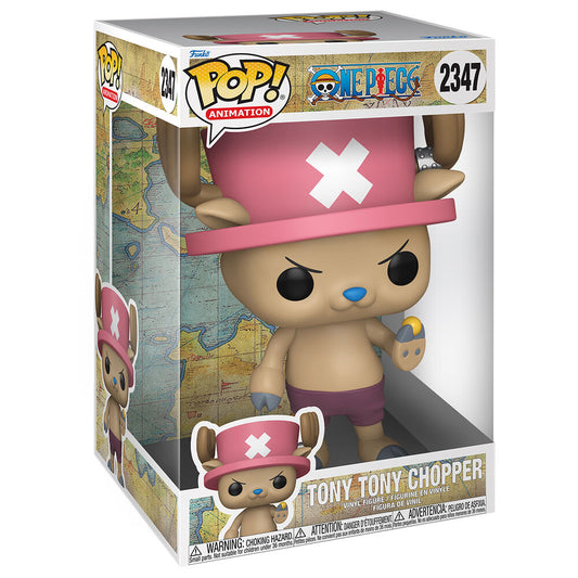 Figura Funko POP Jumbo de Tony Tony Chopper de One Piece en caja