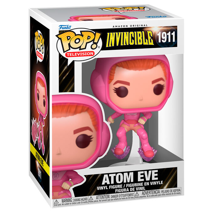 Figura Funko POP! de Atom Eve de Invincible con traje rosa - 2
